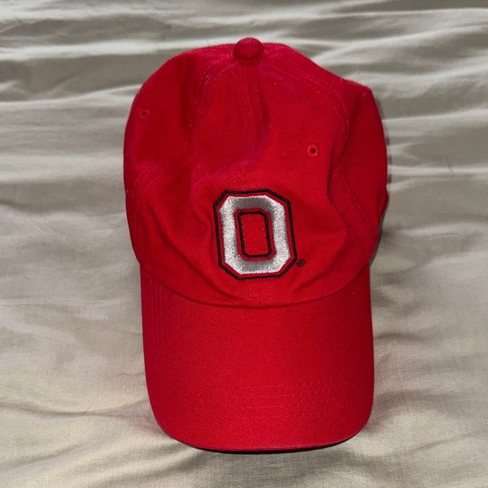 Ohio State Baseball Cap with Embroidered O